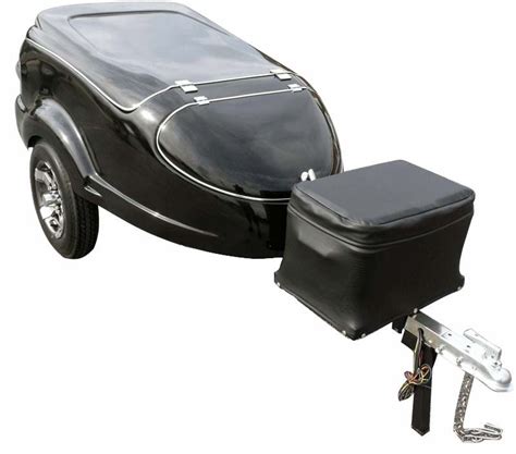 Unless it comes rated from the manufacturer and has a hitch installed on it, it is not designed to haul a trailer. . Blackhawk motorcycle trailer pull behind motorcycle trailer